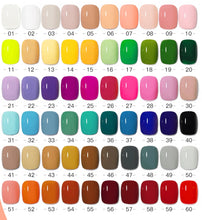 Load image into Gallery viewer, Hand-Painted Solid Color Gel Mani