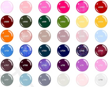 Load image into Gallery viewer, Hand-Painted Solid Color Gel Mani