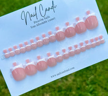 Load image into Gallery viewer, Handmade Gel French Pedicure | Press-On Toes