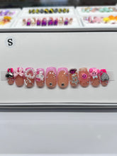 Load image into Gallery viewer, Handmade 1031 | Short Pink French Cute Nails
