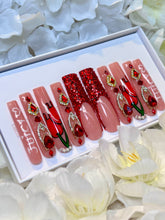 Load image into Gallery viewer, Handmade 1002 | 3XL Juicy Cherry Nails