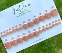 Load image into Gallery viewer, Handmade Gel French Pedicure | Press-On Toes
