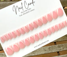 Load image into Gallery viewer, Handmade Short Square French Gel Nails