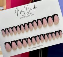 Load image into Gallery viewer, Handmade Short Square French Gel Nails