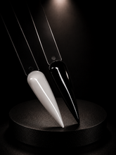 Load image into Gallery viewer, HEMA/TPO-Free Super Coverage Black & White Gel Polish Duo