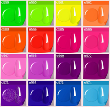 Load image into Gallery viewer, Hand-Painted Solid Color Gel Mani