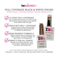Load image into Gallery viewer, HEMA/TPO-Free Super Coverage Black &amp; White Gel Polish Duo

