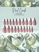 Load image into Gallery viewer, Handmade Long Stiletto French Nails
