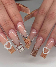 Load image into Gallery viewer, Jamba | Extra Long Animal Print Nails
