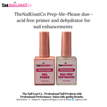 Load image into Gallery viewer, Acid-Free Nail Prep Duo – Primer &amp; Dehydrator for Nail Enhancements
