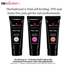 Load image into Gallery viewer, Self-Leveling HEMA/TPO-Free Poly Gel – 0.15 ml / 150 g | TheNailGoatco
