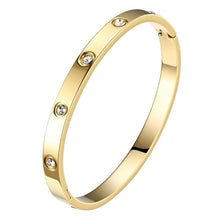 Load image into Gallery viewer, 18K gold plated Stainless steel bracelet, Intensity
