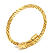 Load image into Gallery viewer, 18K gold plated Stainless steel bracelet, Intensity
