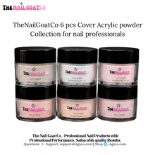 Load image into Gallery viewer, 6-Piece Cover Acrylic Powder Collection for Nail Professionals
