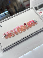 Load image into Gallery viewer, Handmade 1031 | Short Pink French Cute Nails
