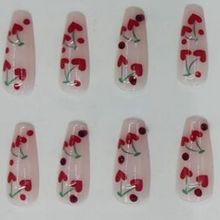 Load image into Gallery viewer, Charlie | Medium Cherry Nails
