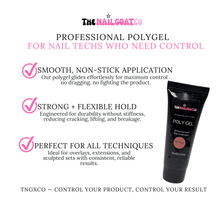 Load image into Gallery viewer, Self-Leveling HEMA/TPO-Free Poly Gel – 0.15 ml / 150 g | TheNailGoatco
