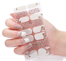 Load image into Gallery viewer, Christmas Mistletoe Gel Nails
