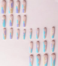 Load image into Gallery viewer, Kalista | Matte Pastel Butterfly Nails
