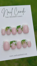 Load and play video in Gallery viewer, Handmade Short Square French Turf Nails
