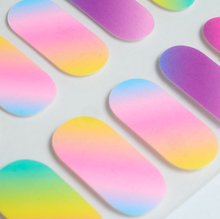 Load image into Gallery viewer, Rainbow Pastel Gel Nails
