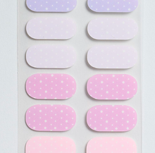 Load image into Gallery viewer, Pinks and Blues Gel Nails
