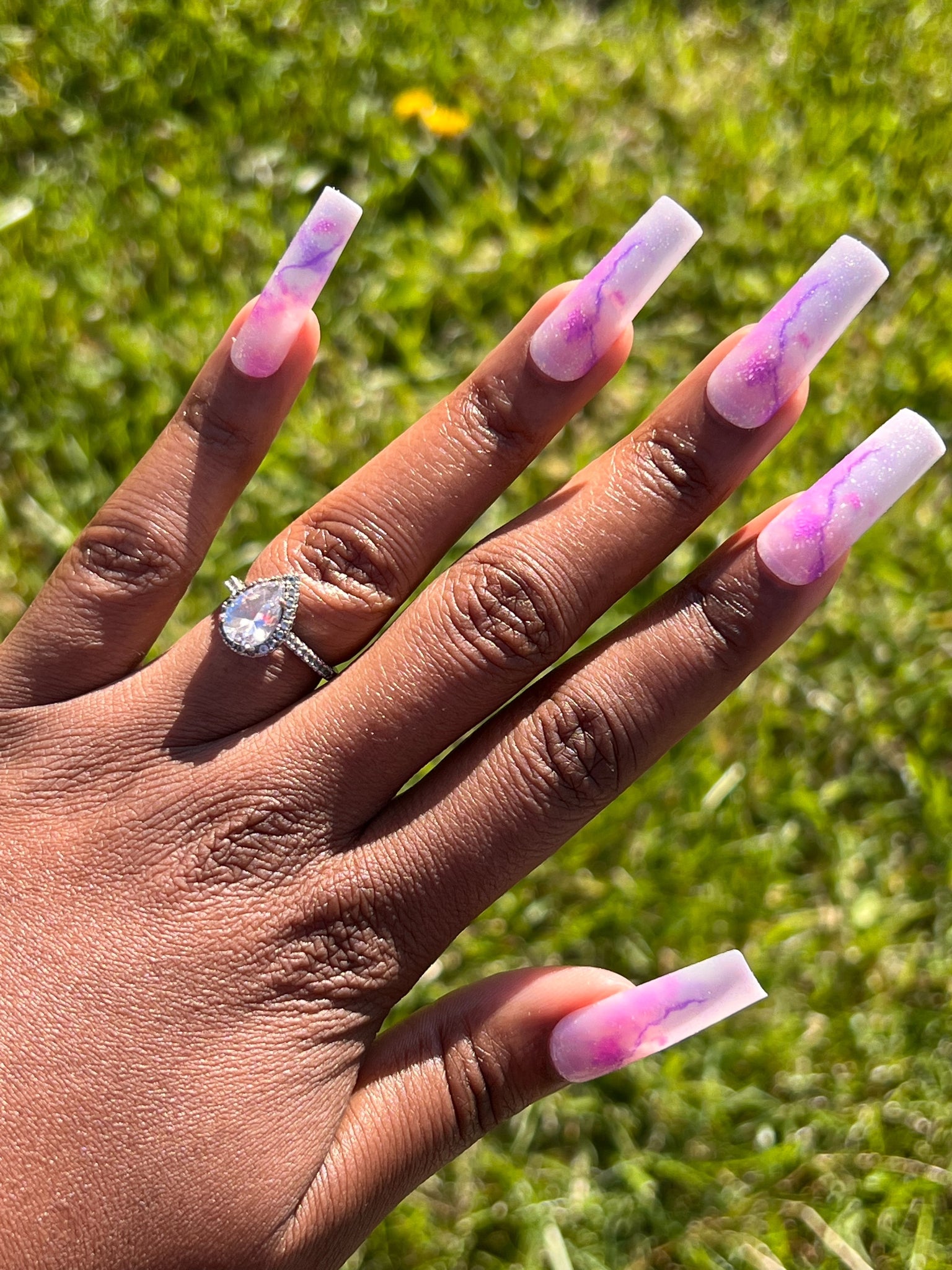 Hot Pink Marble Nails: 40+ Designs To Try This Month
