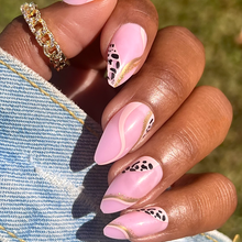 Load image into Gallery viewer, Marisol | Medium Almond Animal Print Nails
